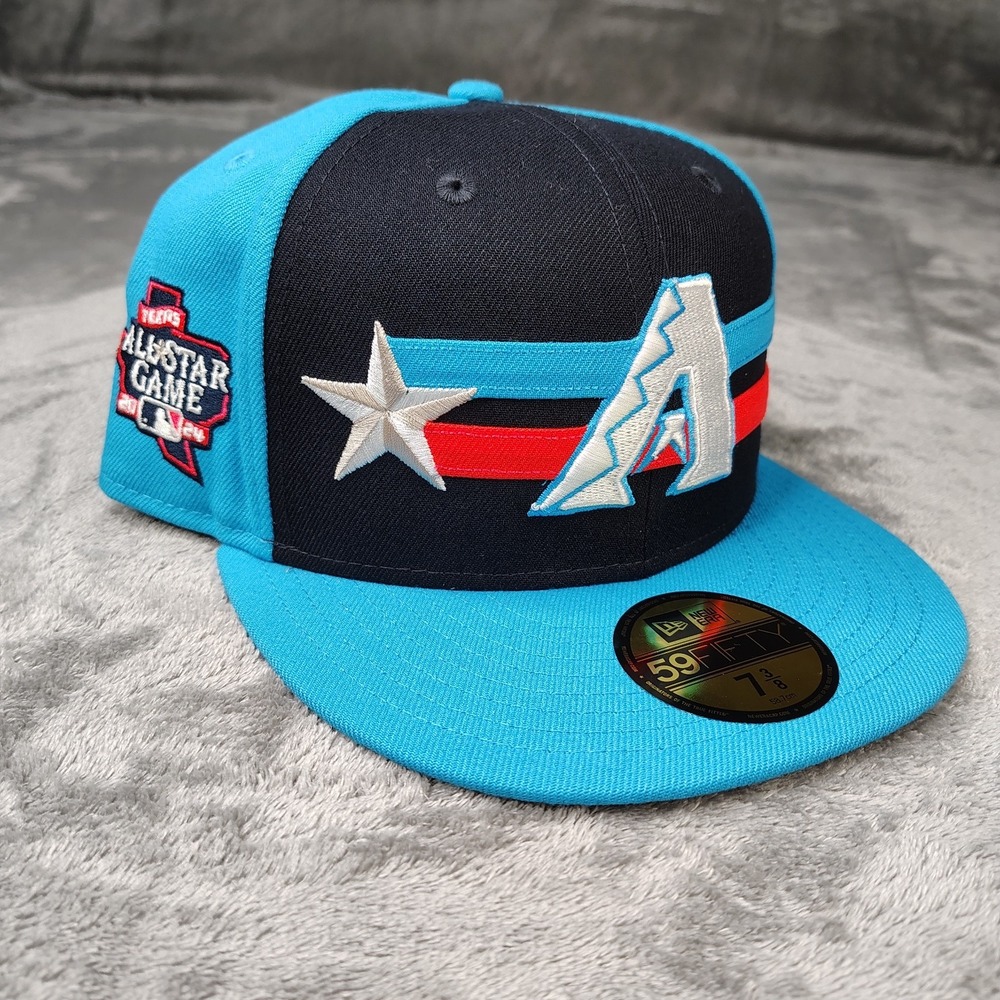 New Era Atlanta Braves MLB 2024 Allstar Game Blue 59FIFTY Fitted 7 3/8 Hat Cap